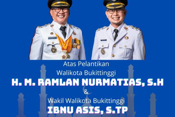 Bupati dan Wakil Bupati Bukittinggi Periode 2025-2030